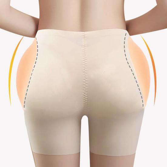 1 Pair Silicone Hip Pads Self-adhesive Invisible Hip Enhancer Shapewear Reusable Washable Women Butt Cushion Hip Dip Filler Corrector
