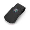Fashion Car Sun Visor Glasses Holder Sunglasses Card Clip Interior For Alfa Romeo Giulia Stelvio Giulietta 156 159 Mito Tonale