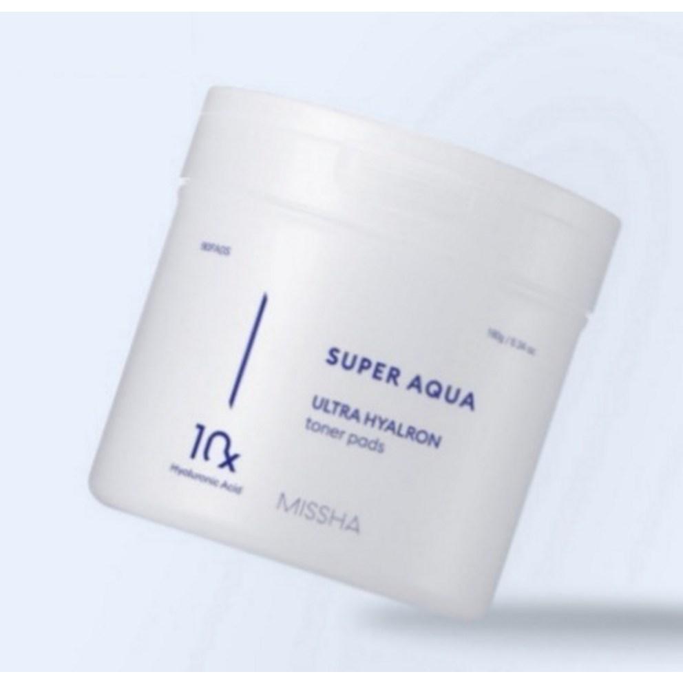 MISSHA Super Aqua Ultra Hyalron Пэды-тонеры 180 г, 90 шт., 1 упаковка
