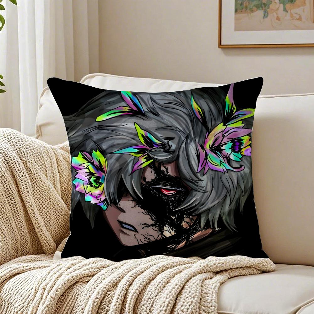 Anime Dark HHells PParadise Cushion Cover Pillowcase Antidustmite living Room Sofa Decor Cushion Room