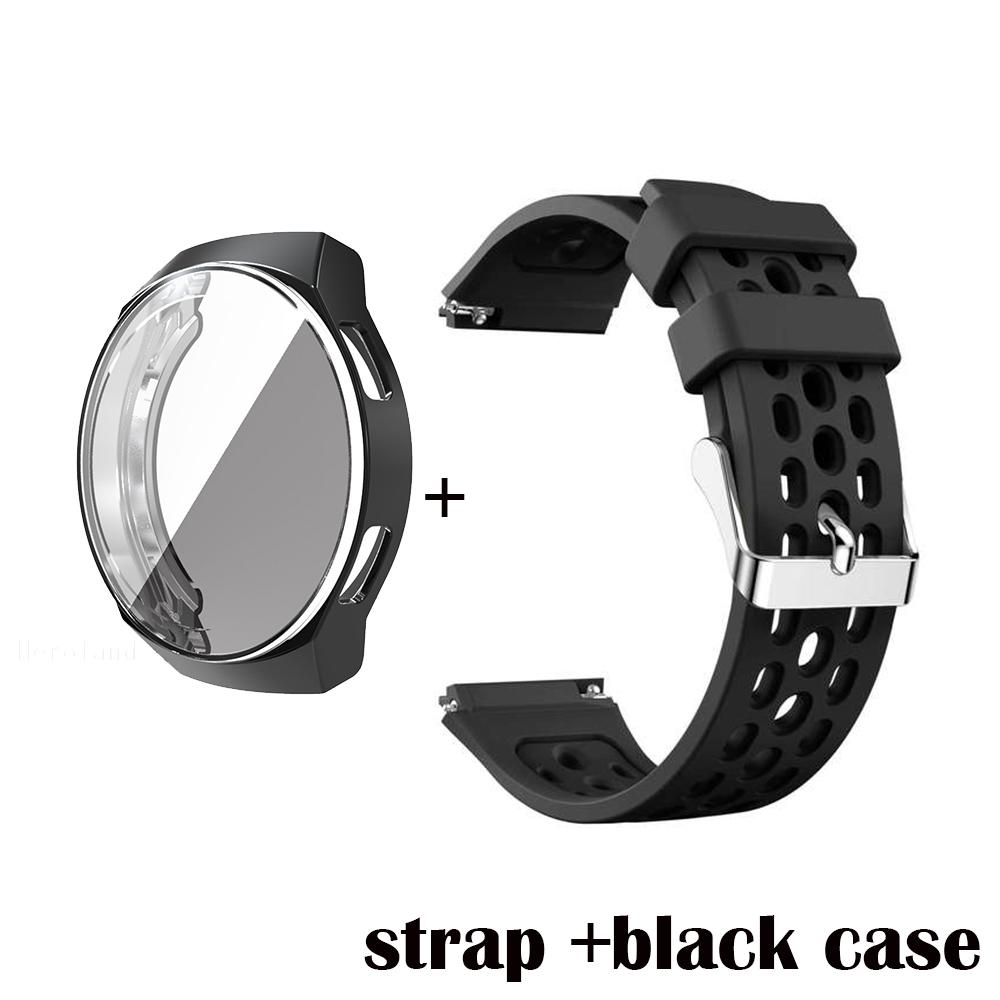 Мягкий силиконовый ремешок для часов Huawei Watch GT 2e, ремешок на запястье для Huawei Watch gt 2e, браслет, защитный чехол для умного браслета