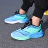 New spring and autumn collection of athletic shoes for boys, featuring a mesh upper, designed for children's running, and offering a lightweight,