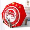 ФК Олимпиакос. Пирей Автоматически Открывающийся и Закрывающийся, Портативный Зонт со Структурой из 8 Спиц, Подходит для Мужчин и Женщин в Любое Время Года Идеальный