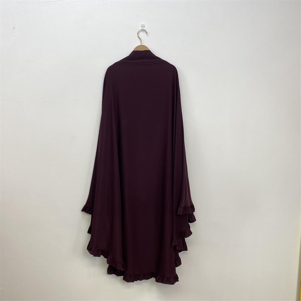 Большой платок для головы с оборками и качелями Dubai Swing 2338