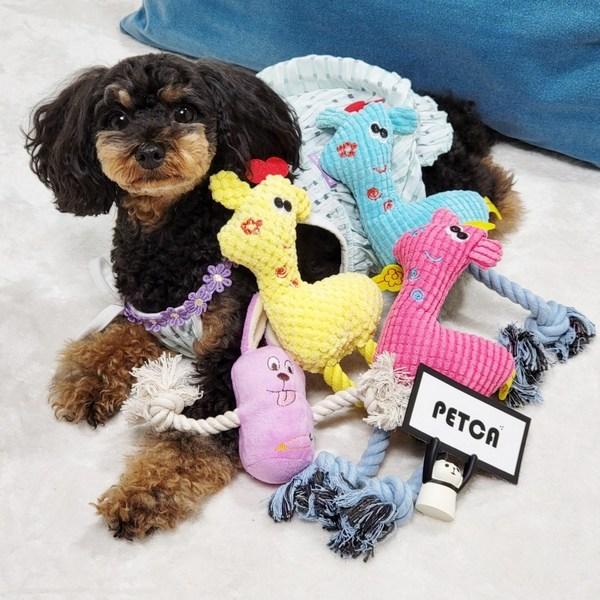 PETCA товары для собак олень буксир играть скрипучая игрушка для собак кукла 4 типа, 1 комплект