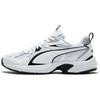 Milenio Tech White Black Silver Unisex Sneakers 392322-01