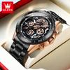 Brand Watch Large Dial Waterproof Multi-functional Sports Men's Watch Men