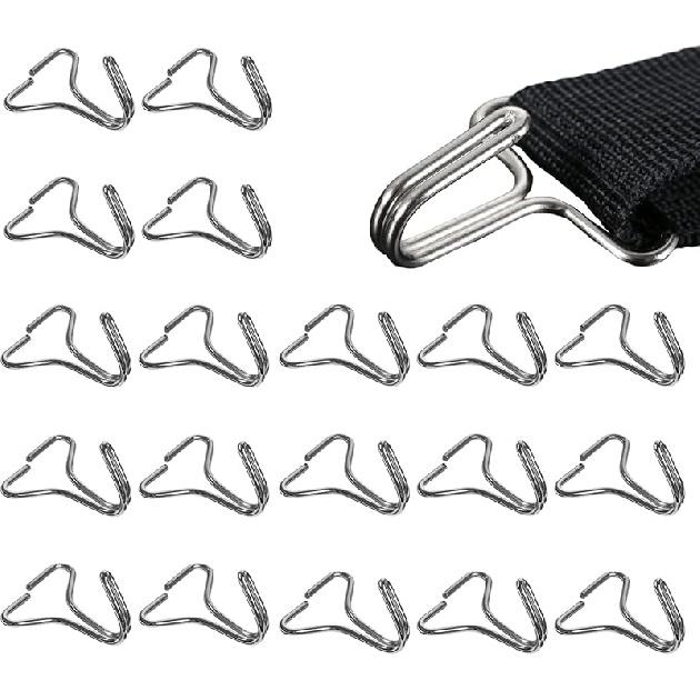 20 PCS Car Seat Cover Hooks, Fixing Hanger Fastener Locking Clip For Car Headrest Cover, Fixing Hook For Vehicle Seat Cushion Mat Tallation