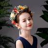 Художественная фотография венок темперамент взрослая принцесса стиль имитация венок невеста имитация голова цветок все-матч