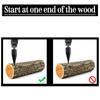 32MM и 42MM Twist Wood Drill Bit Wood Splitter Screw Splitter Cones Driver Инструменты