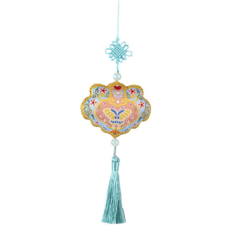 Flower Embroidery Kite Sachet Hanging Decoration Retro Hanging Sachet Pendant Hanging Ornament