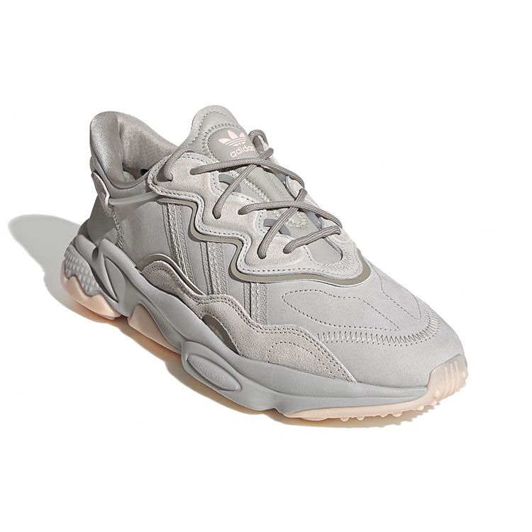 adidas Кроссовки унисекс Ozweego Metal Grey Feather-Grey Vapor-Pink FZ1963