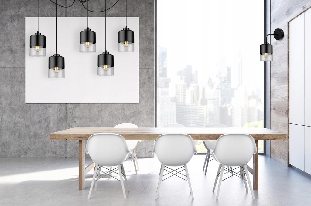 MODERN KNKIET LAMP ELEGANT GLASS SHADE