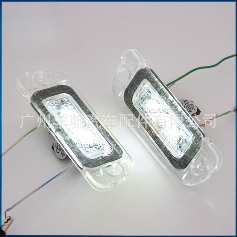 LED License Plate Light Compatible with Mercedes GL X164 ML W164 R W251 High Quality Car Accessories tallation Kit