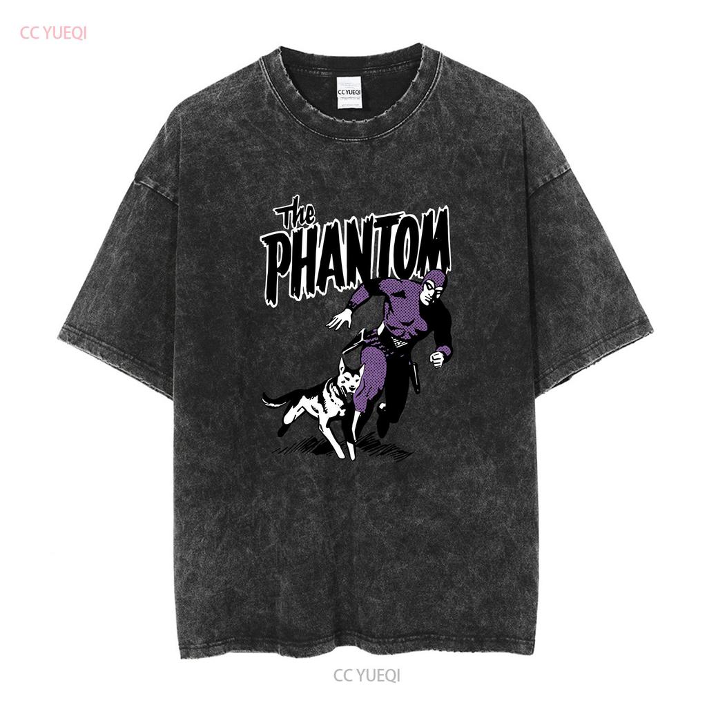 Официально лицензированная мужская футболка The Phantom Devil Размеры S-XXL с длинным или коротким рукавом винтажная стирка повседневная мягкая с принтом