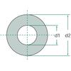 Enlarged round washer DIN 9021 10pcs