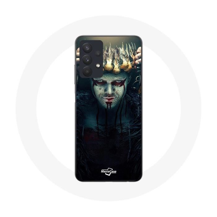 Coque - Vikings - Samsung Galaxy A32 5G - Souple - Blanc - Motif Ragnar Lothbrok