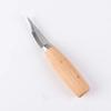 2PCS Wood Carving Hand Chisel Wood Carving Hand Tools Spoon Wood Carving Knife Woodworking Hand Tools Spoon Kit Cutter Set