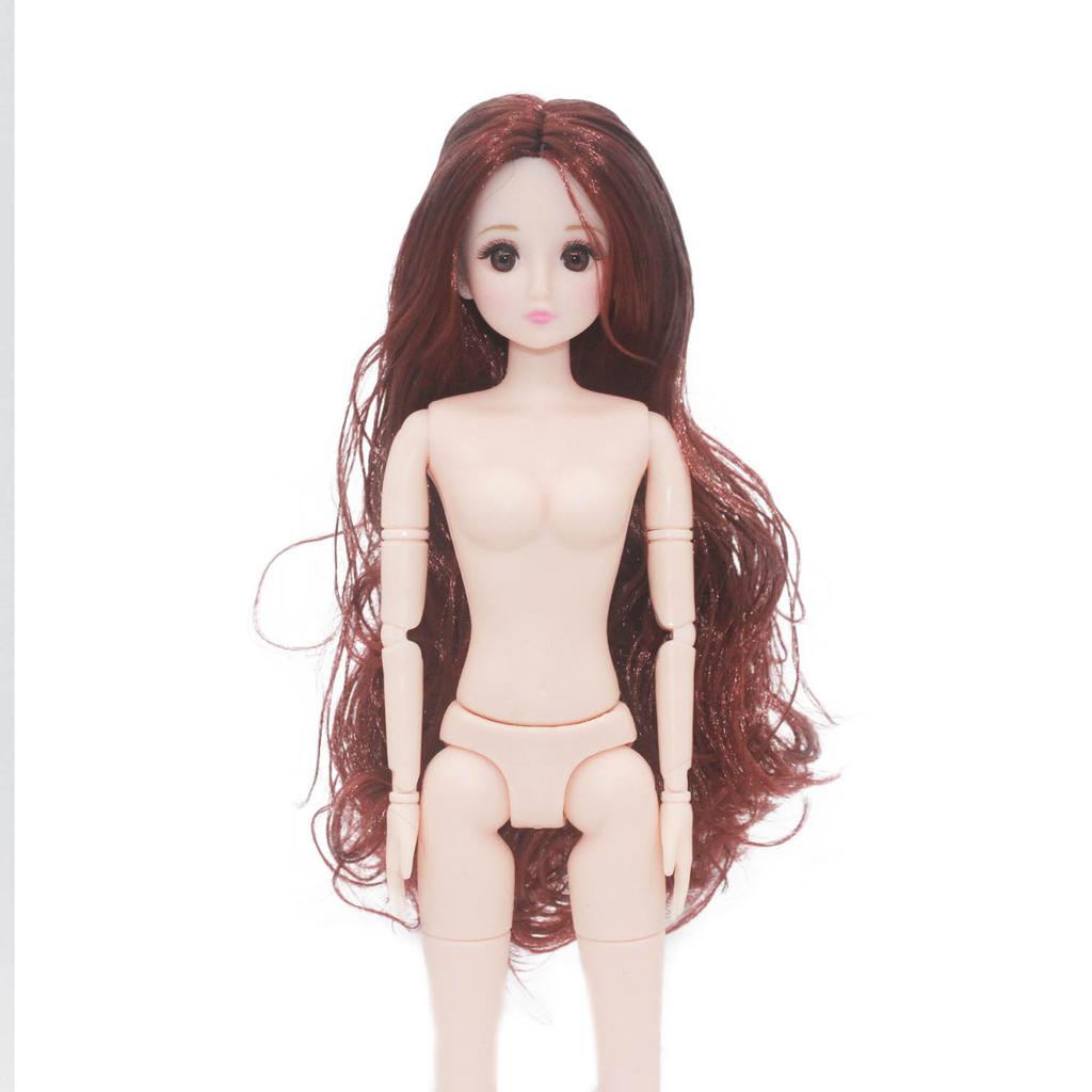 30 см FR Девочка Принцесса BABI Голая Кукла 1/6 BJD 3D Реалистичные Глаза 26 шарниров Подвижная Белая Кожа Голая Кукла Игровой Дом Одевалки Игрушки