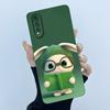 Новый чехол для Vivo S1 1907 Милый мультяшный кот Жидкий силикон Мягкий ТПУ Ударопрочная задняя крышка Для Vivo V17 Neo VivoS1 Чехол для телефона