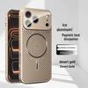 Совместимый защитный чехол для iPhone 17 Pro Max, магнитный, полый, с защитой от перегрева, дышащий, из поликарбоната