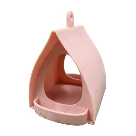 Подвесная кормушка для птиц большой вместимости, уличная кормушка для птиц, скворечник, садовая кормушка для птиц для воробьев, зябликов, балкона, двора, крыльца