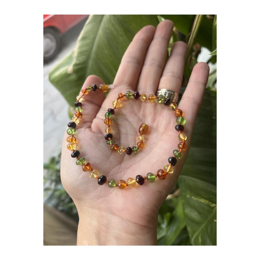 Детское стоматологическое ожерелье из янтаря Baltic Damla, оригинальное и сертифицированное