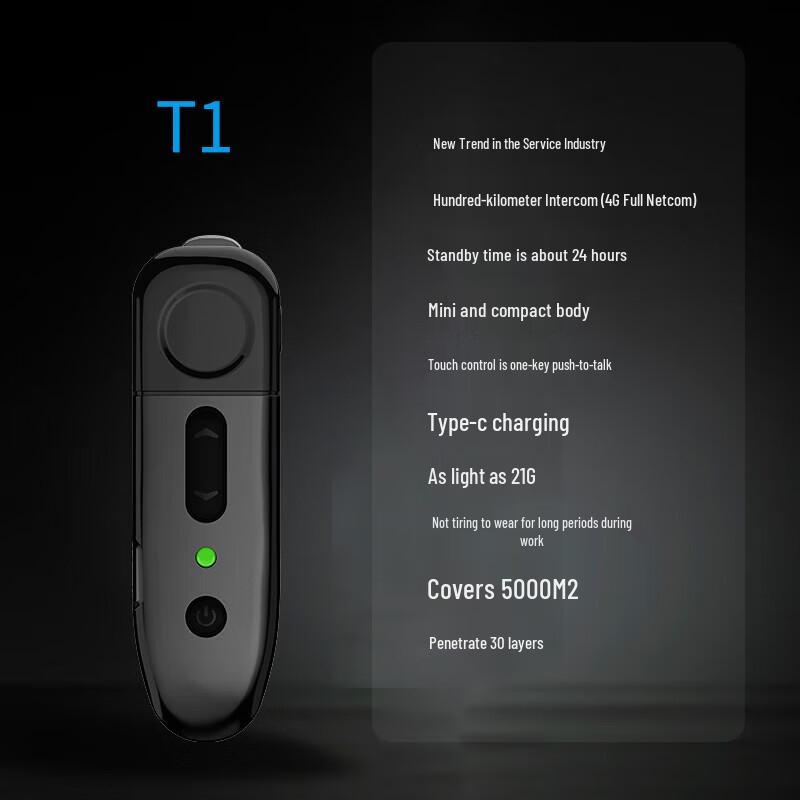 UNIKOO T1 Беспроводная мини-рация с заушным креплением (Китайская версия)