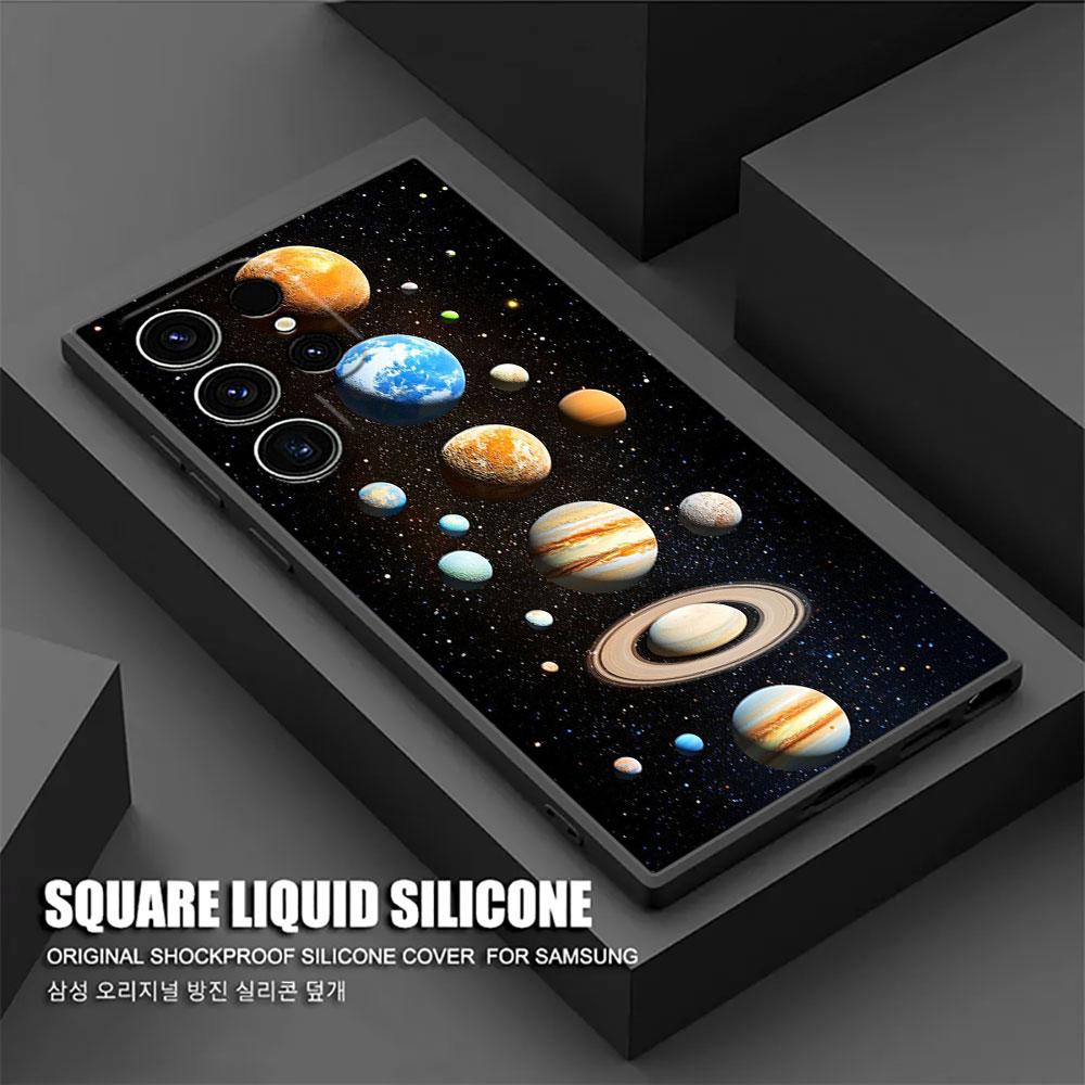 Чехол Sky Space planet Moon Stars Universe S26Ultra для Samsung Galaxy S26 S25 S24 S23 S20 S21 FE S22 Ultra Plus Мягкая Защитная Крышка для Телефона