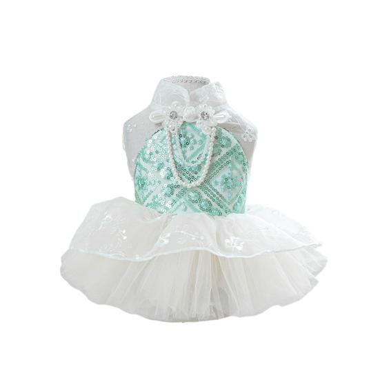 Yousheng Dog Blingbling Princess Dress Puppy Lace Camisol Skirt Sweet Pet Dress Up Costume Dress Up Dress для Хэллоуина, Рождества, Дня рождения