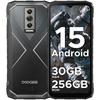 Doogee Защищенный смартфон Blade 10 Pro, 16 ГБ + 256 ГБ, Защищенный телефон 6,5 дюйма, 5150 мАч, 50 МП + 8 МП, IP68/IP69K/Две SIM-карты 4G/Face ID/NFC
