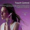 J18 Wireless Bluetooth Earphones True Stereo Sport Game TWS Earbuds In-Ear with Mic Touch Control for Xiaomi Phones