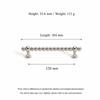 Long Bar Beaded Drawer Pulls Smooth Surface Furniture Knobs Modern Cabinet Pull Handles  Cupboard