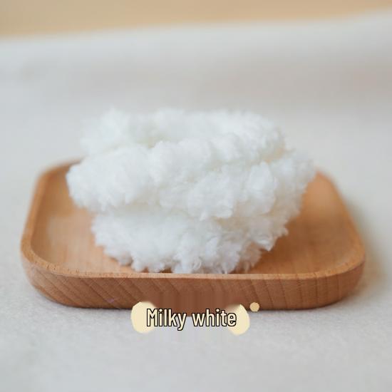 Thickened White Chenille Pipe Cleaners - Mixed Colors for DIY Bouquet Crafts