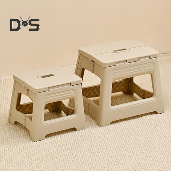 Складная скамейка, многофункциональная подставка для ног для малышей и пожилых людей, переносной пластиковый табурет с ручкой, уличный табурет для рыбалки