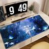 Игровой коврик для мыши Аниме Shorekeeper 90x40см Нескользящий игровой коврик для стола Подставка для клавиатуры ноутбука Офисный ПК Резиновый Wuthering Waves Милый Черный