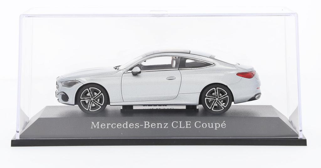 [Mercedes-Benz Collection] Genuine CLE Coupe Avantgarde (C236) High-Tech Silver 1/43 Scale Model