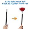 Волшебная палочка Роза Трюк Игрушка Палка в Появляющийся Цветок Дети Взрослые Сцена