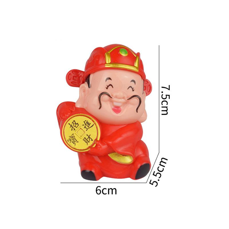 Топпер для торта на День Рождения Бога Долголетия Бабушки с веером из цветов сливы