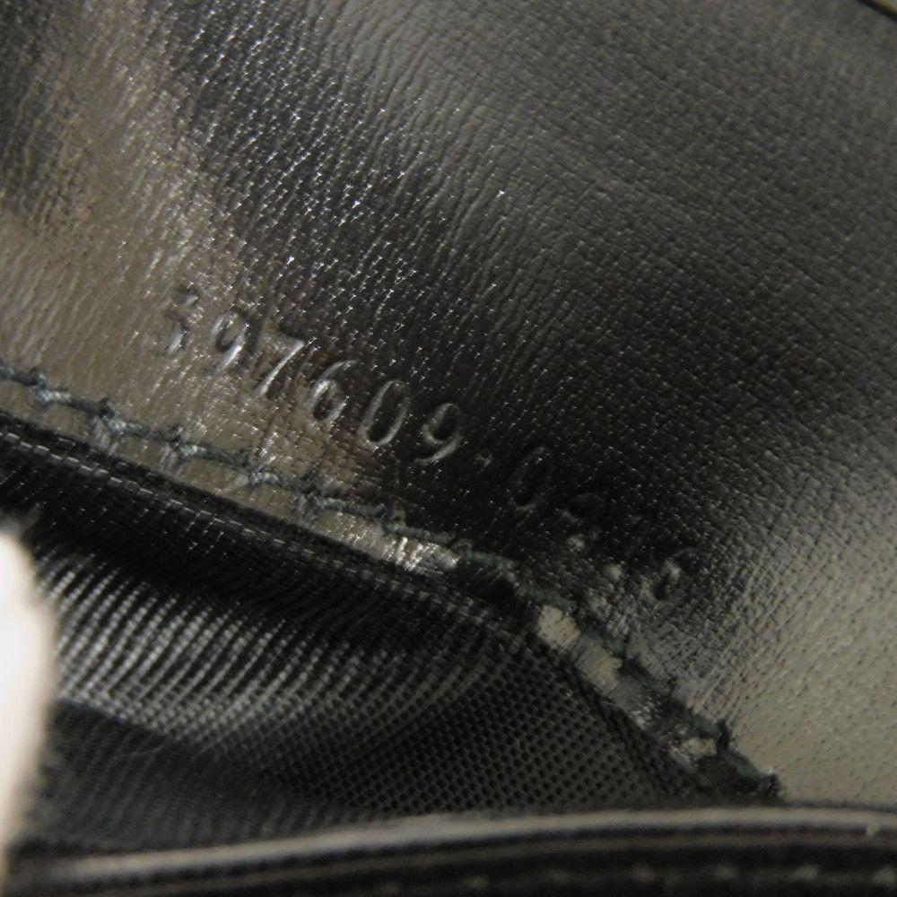 Б/у кошелек для монет Ophidia 9539 (597609, 10OTT, 1000, 7941) in GG Python Лимитированная серия Экзотический черный. из Японии