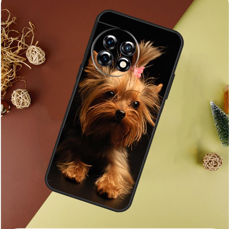 Чехол для телефона Yorkshire Terrier Dog Для OnePlus 13 13R 12 12R 11 9 10 Pro 8T 9RT 10T 10R Nord 4 CE 2 3 Lite N20 N30