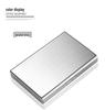 Multifunctional Anti-Theft Stainless Steel Card Holder: Portable Multi-Slot Wallet for Men.