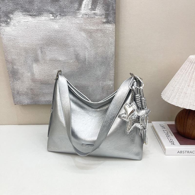 Популярная женская сумка-пельмень большой вместимости, новая простая и универсальная наплечная сумка-мессенджер, сумка для поездок на работу