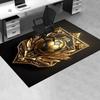 Коврик для стула FIFA Golden Soccer Ball, Ковер для офиса, Большой ковер для домашнего декора, Идея подарка для любителей футбола, Подходит для спальни, гостиной