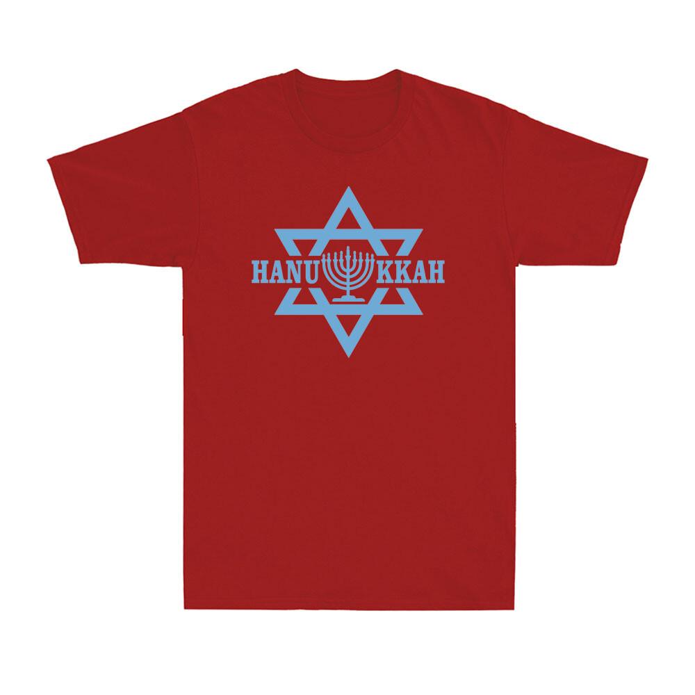 Hanukkah Candle Shirt Happy Hanukkah Chanukah Jewish Star of David Unisexs TShirt