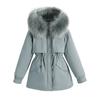 Cotton-padded Jacket Women's Short Winter Cotton-padded Clothes Overcome Coat.