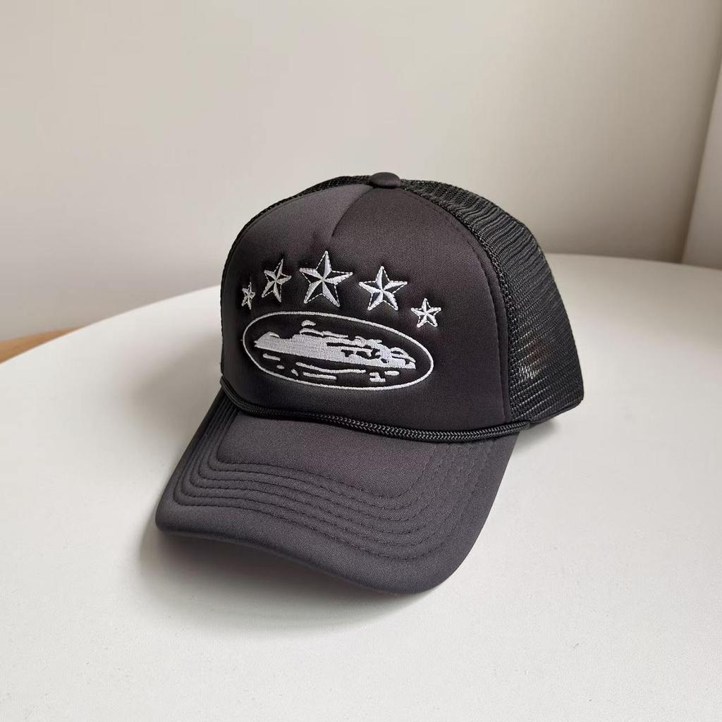 Унисекс Модные Бейсболки с Принтом Хип-Хоп Дышащая Сетка Snapback Кепки Тракер Универсальная Уличная Одежда Козырек от Солнца Персональный Аксессуар