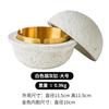 Creative Planet Ashtray Light Luxury Cute Cement Decoration Home Living Room Ashtray Desktop Anti-fly Ash Storage Box with Lid
