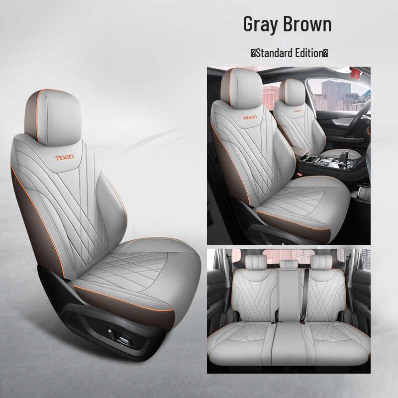 Leather Car Seat Cushion Cover for Tiggo 8 PLUS/PRO