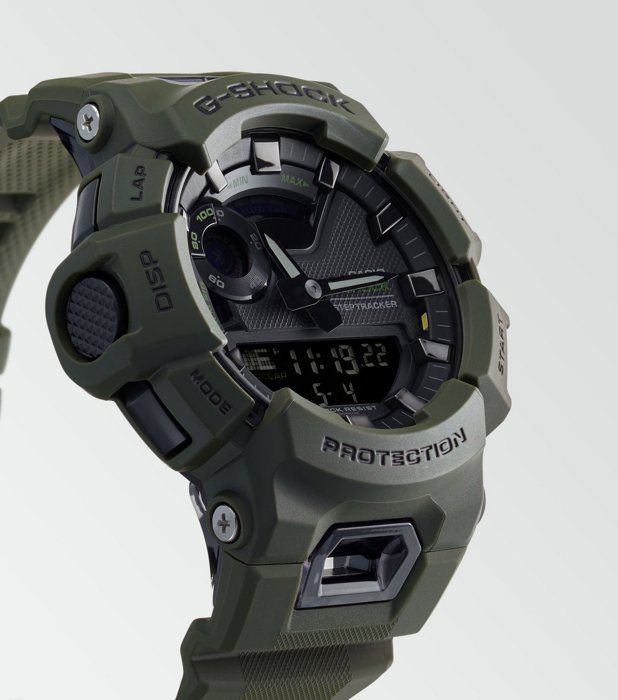 Watch - CASIO - G-Shock - Green and Black Resin